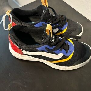 Vans Black and Blue Sneakers with Modern Silhouette